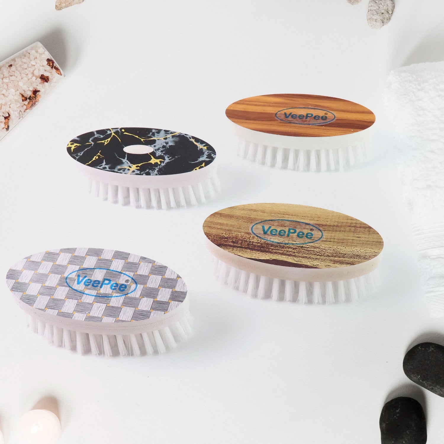 VeePee Oval Cloth Washing Brush Set VeePee Oval Cloth Washing Brush Set